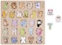 Wooden alphabet with animals 3in1 - Puzzle