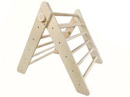 ELIS DESIGN Montessori Piklerové trojúhelník 66 cm přírodní - Prolézačka pro děti