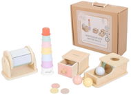 eliNeli Sada montessori motorických hraček pro děti od 3 let - edukativní box - Montessori hračka