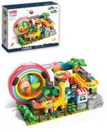 Feelo Electric-Powered Marble Run Construction Kit, 142 Pieces - Ball Track