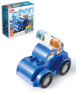 Feelo Police Car Building Kit, 7 Pieces - Building Set