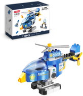 Feelo Police Helicopter Building Kit, 120 Pieces - Building Set