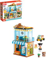 Feelo Bakery Building Kit with Car, 122 Pieces - Building Set