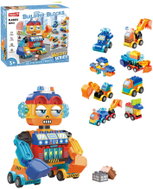 Feelo Construction Kit Digger Robot, 88 Pieces - Building Set