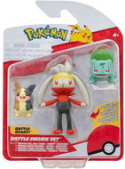 Pokémon Set of 3 battle figures Morpeko, Bulbasaur, Raboot 5 cm - Figure