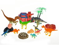 Mikrotrading Dinoworld dinosaur set with accessories 19 pcs in box - Figure