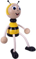 KROKIDO Pilná včelka - dřevěná ručně malovaná figurka  - Figurka