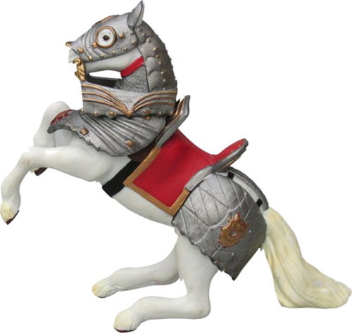 Papo Horse rearing red - Figure - Main image