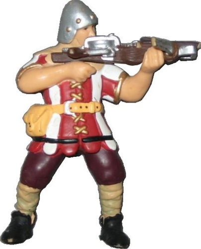 Papo Warrior with crossbow red - Figure - Main image