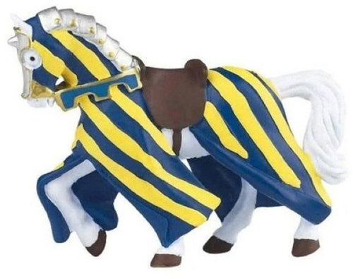 Papo Tournament Horse Blue - Figure - Main image