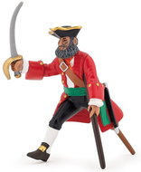 Papo Captain with wooden leg red - Figure