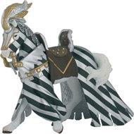 Papo Tournament Horse silver - Figure