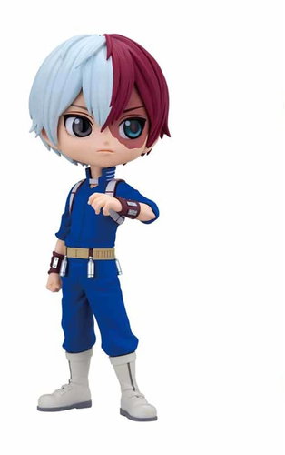 Banpresto My Hero Academia Q Posket mini Shoto Todoroki Ver. A - Figure - Main image