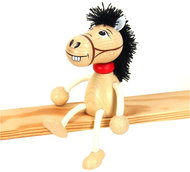 Krokido Merry Little Horse - wooden hand painted figurine - Figure