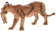 Miktrotrading Zoolandia lion / lioness with cub 13 cm - Figure