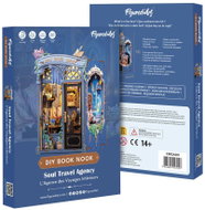 Figured ART Book Nook sada - Cestovní kancelář do vaší duše - 3D Puzzle