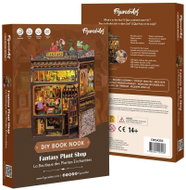 Figured ART Book Nook sada - Obchod s kouzelnými bylinkami - 3D Puzzle