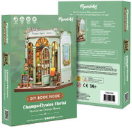 Figured ART Book Nook sada - Květinářství na Champs-Élysées - 3D Puzzle