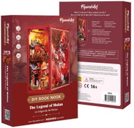 Figured ART Book Nook sada - Legenda o Mulan - 3D Puzzle