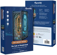 Figured ART Book Nook sada - Brána do říše divů - 3D Puzzle