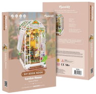 Figured ART Book Nook sada - Skleník plný květin - 3D Puzzle