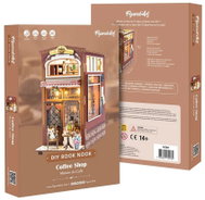 Figured ART Book Nook sada - Kavárna - 3D Puzzle
