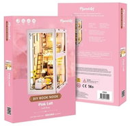 Figured ART Book Nook sada - Růžový loft - 3D Puzzle