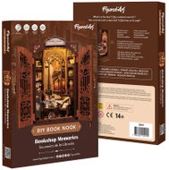 Figured ART Book Nook sada - Vzpomínky z knihkupectví - 3D Puzzle