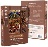 Figured ART Book Nook Kit - Cat Agency - 3D Puzzle