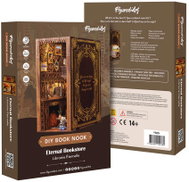 Figured ART Book Nook sada - Věčné knihkupectví - 3D Puzzle