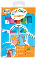 ALADINE Chalk markers for windows, bright colours 5 pcs - Felt Tip Pens