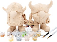 FlexiFriends Vikings, Creative Figurine Painting Set - Paintable Figurine
