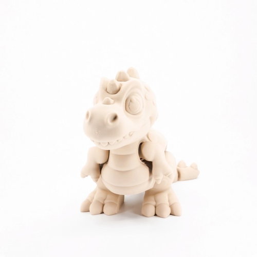 FlexiFriends Dinosaur T-REX, Creative Set - Paintable Figurine - Main image