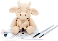 FlexiFriends Cow, Creative Kit - Paintable Figurine