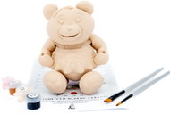 FlexiFriends Bear Girl, Creative Set - Paintable Figurine