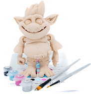 FlexiFriends Troll, Creative Set - Paintable Figurine
