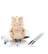 FlexiFriends Beaver, Creative Kit - Paintable Figurine