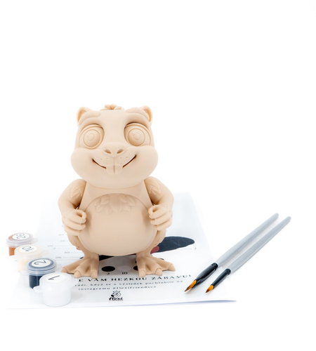 FlexiFriends Beaver, Creative Kit - Paintable Figurine - Main image