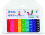 Learning Resources Fraction Tower ekvivalenční kostky - Kids’ Building Blocks