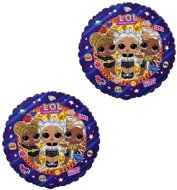 Flexmetal LOL foil balloon, 45 cm, 2 pcs - Balloons