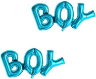 Partydeco Foil Balloon boy, 67 × 29 cm, blue (cannot be filled with helium), 2 pcs - Balloons