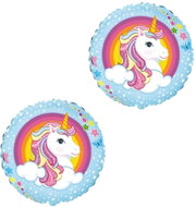 Flexmetal unicorn foil balloon 45 cm, 2pcs - Balloons