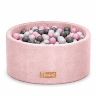 Flumi Pool with balls 200 pcs pink, pink balls - Ball Pit