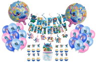 Funco Maxi narozeninová sada Lilo a Stitch Aloha 62 ks - Party Accessories