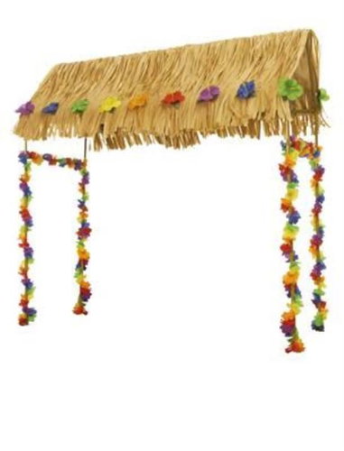 FUNNYFASHION Tiki canopy for bar, Hawaii, 140 × 56 × 142 cm - Party Accessories - Main image
