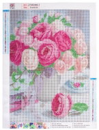 KIK KX5259 Diamond painting 5D - Flowers - Painting by Numbers