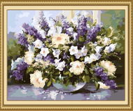 KIK - Flowers - Painting by Numbers