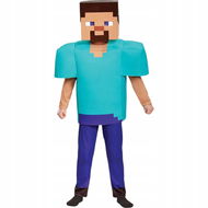 FunCo Dětský kostým Minecraft Steve 116-122 M - Kostým