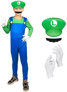 FUNCO Super Mario Luigi costume size 110 - 122 cm - Costume