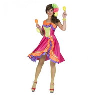 Funny Fashion Dámský kostým Rio Cindy 36-38 S - Costume